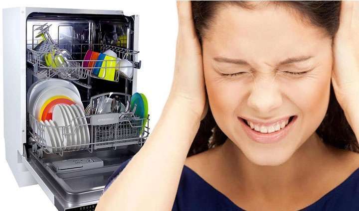 علت سر وصدای ماشین ظرفشویی