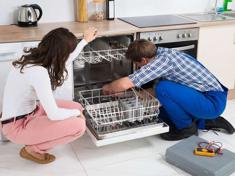 رفع گرفتگی ماشین ظرفشویی 1