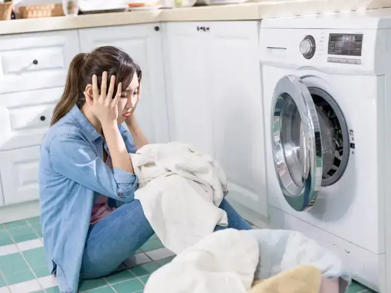 دلایل لرزش ماشین لباسشویی و روش های‌ رفع آن: